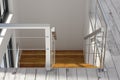 Clean interior with staircase Royalty Free Stock Photo