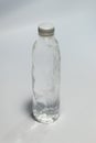 Clean drinking water packaged in clear plastic bottle. Royalty Free Stock Photo