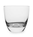 Clean empty whiskey glass isolated Royalty Free Stock Photo