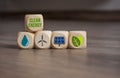 Clean Energy Climate Change Concept Royalty Free Stock Photo