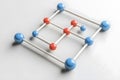 Clean Entity Relationship Diagram Frame for Technical Visuals
