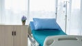 Clean and fully equipped hospital room