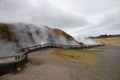 Clean geothermal energy escaped by geysers from the bowels of the earth