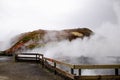 Clean geothermal energy escaped by geysers from the bowels of the earth