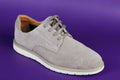 Clean gray casual shoe