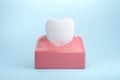 Clean Healthy tooth and healthy gum