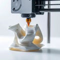 Advanced 3D Printing Technology in Action Royalty Free Stock Photo