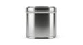 Silver Metal Container Mockup Royalty Free Stock Photo