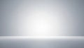 Clean Light Gray Studio Background with Subtle Gradient and Soft Spotlight Effect Royalty Free Stock Photo