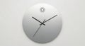 Minimalist Modern Wall Clock with Sun Icon Royalty Free Stock Photo