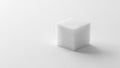 The clean minimalistic setting highlights the geometric shape and texture Royalty Free Stock Photo