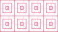 Pink Geometric Squares Abstract Pattern Royalty Free Stock Photo