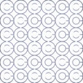 Abstract Geometric Pattern - Circle Grid Royalty Free Stock Photo