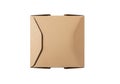 Modern cardboard box ready for product packaging and shipping needs Royalty Free Stock Photo