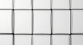 White Boxes Grid Pattern Royalty Free Stock Photo