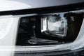 Clean modern led headlight Royalty Free Stock Photo