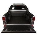 Clean modern pickup trunk