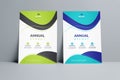 The Modern Annual Report Catalog Cover Design Template Adept to the any Project.