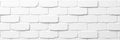 Clean, modern white cinder block wall texture , building, concrete Royalty Free Stock Photo