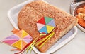 Clean Monday lagana bread and decorative kites