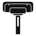 Clean mop icon simple vector. Cleaning pool