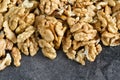 Clean organic raw kernel walnuts