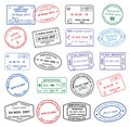 Clean Passport Stamps