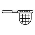 Clean pool net icon, outline style Royalty Free Stock Photo