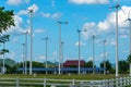 Clean power energy from windmills for electronic suffecient eonomy