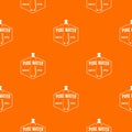 Clean pure water pattern vector orange Royalty Free Stock Photo