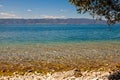 Clean pure waters of Lake Orhid, Macedonia