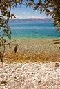 Clean pure waters of Lake Orhid, Macedonia