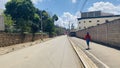 Road in Parkroad in Starehe Constituency in Nairobi Kenya