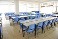 Clean school cafeteria Royalty Free Stock Photo