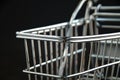 Shiny Empty Shopping Trolley