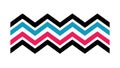 Clean Simple Chevron Zigzag Pattern Classic Lines Vector Generative AI Royalty Free Stock Photo