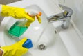 Clean sink Royalty Free Stock Photo