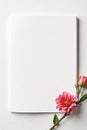 Clean smooth white paper with slight grain; minimalist design plain texture