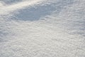 Clean Snow - white snow background Royalty Free Stock Photo