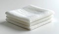 Clean Stack of Sterile Medical Gauze Pads Royalty Free Stock Photo