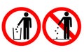 Clean sticker sign for office ,please do not throw rubbish, do not litter, help keep your community clean, pitch in, home away