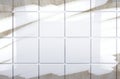 Clean tile wall bathroom background Royalty Free Stock Photo