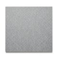 Light Grey Heathered Felt Square on White Background Royalty Free Stock Photo