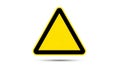 Clean, typically used to denote caution or warning in various contex Royalty Free Stock Photo