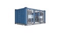 Containerized Data Center Illustration Royalty Free Stock Photo