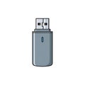USB Flash Drive Illustration Royalty Free Stock Photo