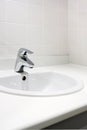 Clean washbasin Royalty Free Stock Photo