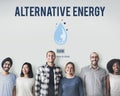 Clean Water Alternative Energy H2o Concept Royalty Free Stock Photo