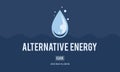 Clean Water Alternative Energy H2o Concept Royalty Free Stock Photo