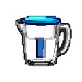 clean water pitcher game pixel art vector illustration Royalty Free Stock Photo